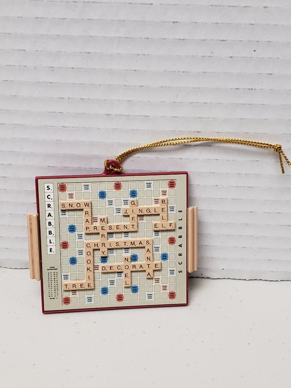 Scrabble Ornament Hasbro 2004